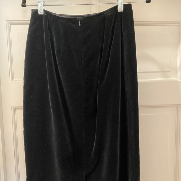Liz Claiborne Velvet Midi Skirt - Picture 1 of 6